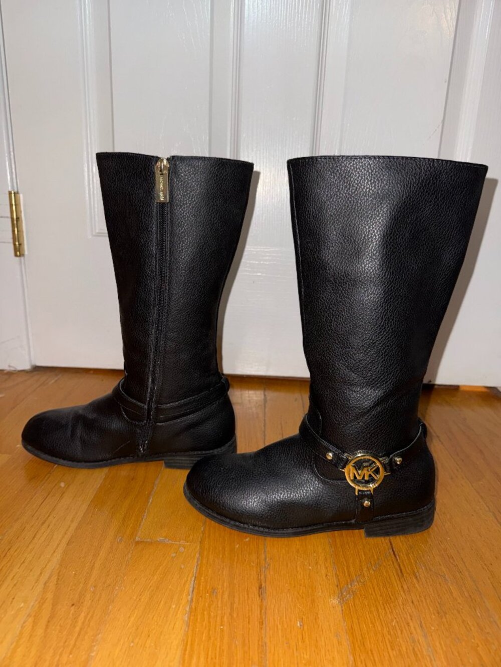 Black Michael Kors Kids Emma Drew (Little Kid/Big Kid) Size 4